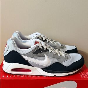 Nike Air Max Correlate Pure Platinum Obsidian Blue 511416-010 Men’s Size 14